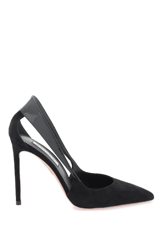 Ladies shoes with classic pumps suit all -Aquazzura 'dangerous liaisons' 105 pumps