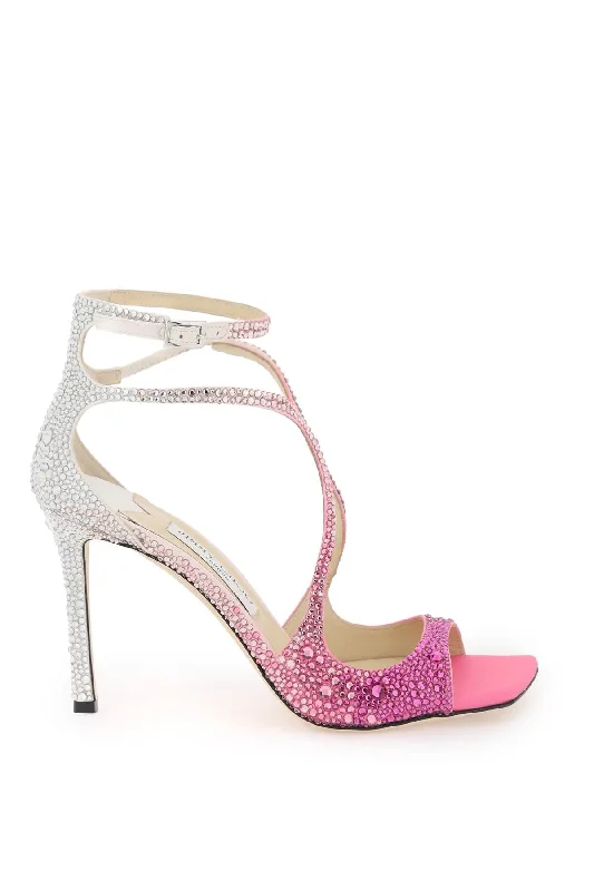 Trendy ladies shoes with bold colors turn heads -azia 95 pumps with crystals