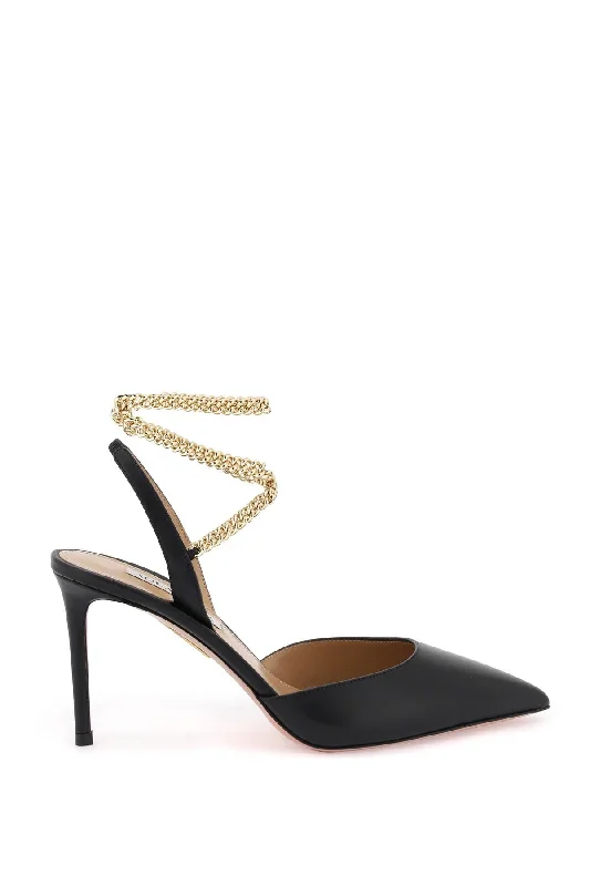 Ladies shoes for office chic stay sharp -Aquazzura 'flash' pumps