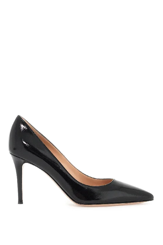 Ladies shoes featuring gemstone accents shine subtly -gianvito 85 pumps