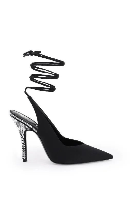 Ladies shoes featuring tassels add playful touch -venus slingback pumps