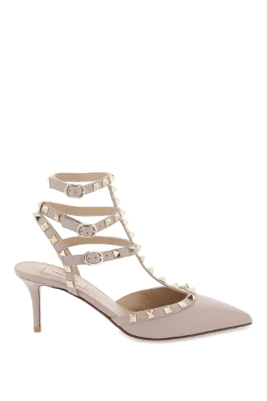 Ladies shoes for wide feet fit comfortably -Valentino garavani rockstud slingback pumps