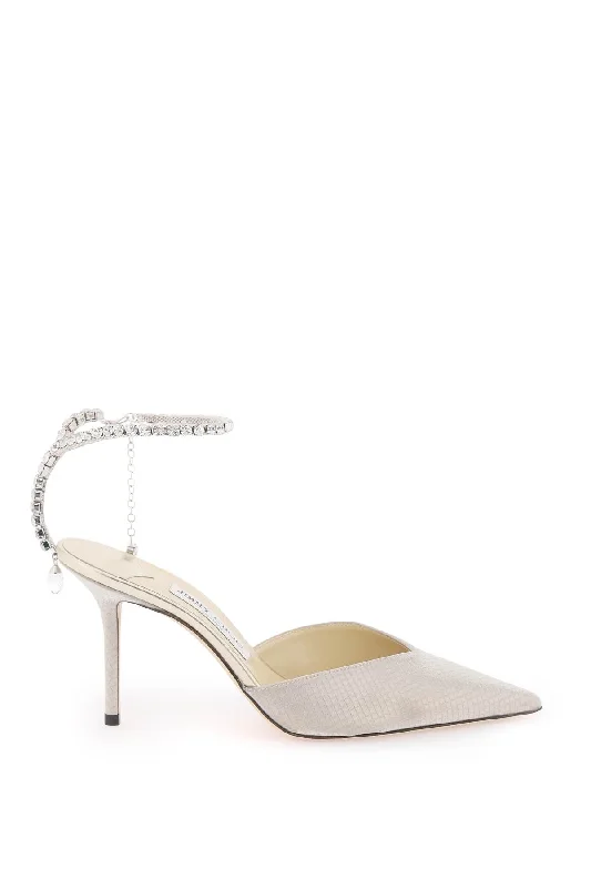 Ladies shoes with comfy flats ease days -Jimmy choo 'saeda 85' pumps