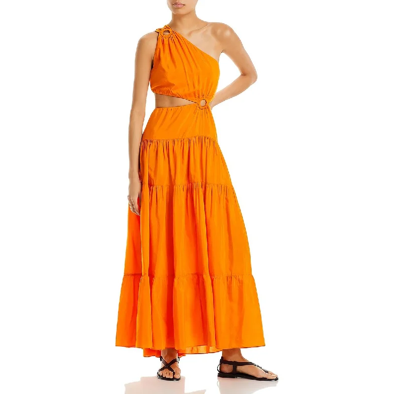 Modern Dresses for Trendy -FARM Rio Womens Asymmetric Long Maxi Dress