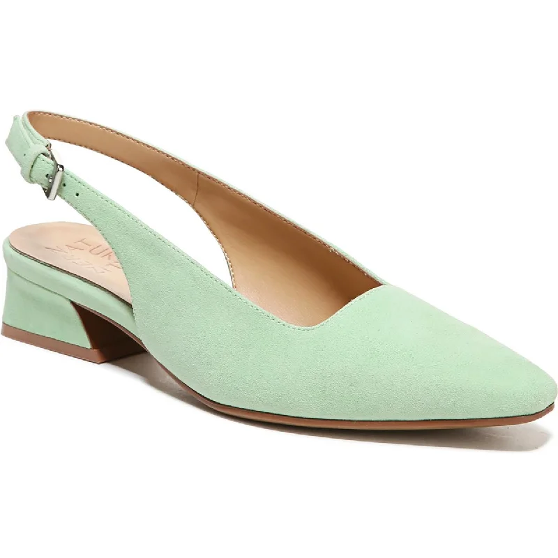 Mint Green Suede