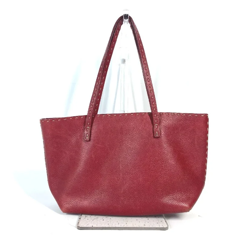 Waterproof handle bags ideal for rainy weather -Fendi  Leather Shoulder Bag Tote Bag (Pre-Owned)