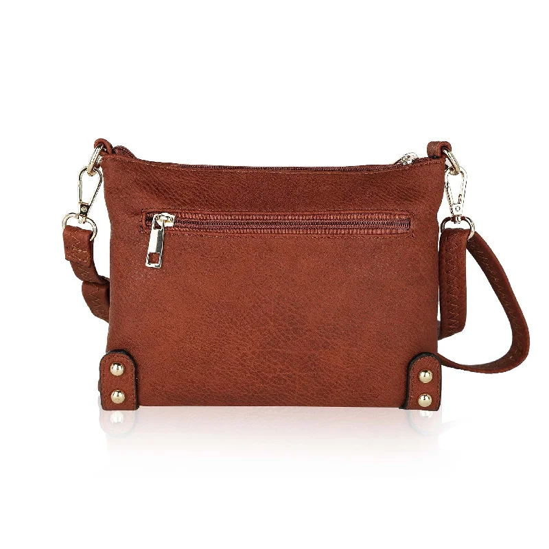 Handle bags with spacious interiors for storage -Rudy Crossbody Bag