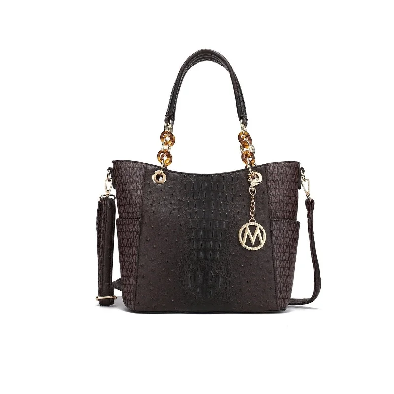 Handle bags with padded straps for comfort -Miriam Signature Tote Bag