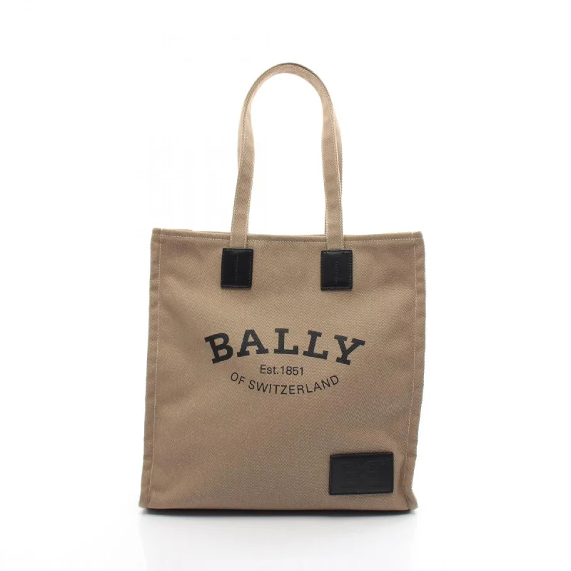 Handle bags with vegan suede for softness -Bally  Canvas Tote Bag (Pre-Owned)