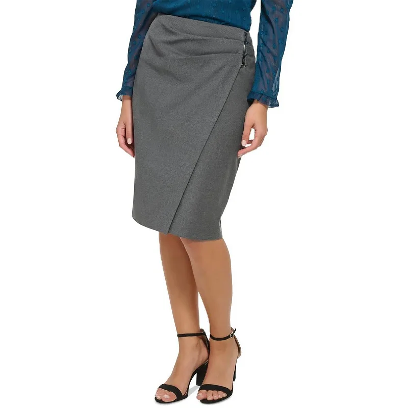 Lightweight skirts for warm season chic -DKNY Womens Office Suit Separate Pencil Skirt