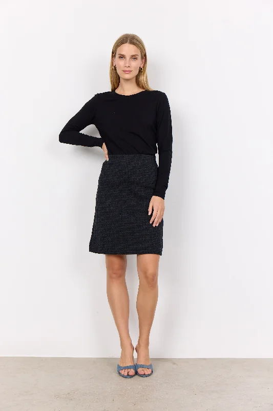 Beaded Dresses for Glamour -Isobel Knit Pencil Skirt