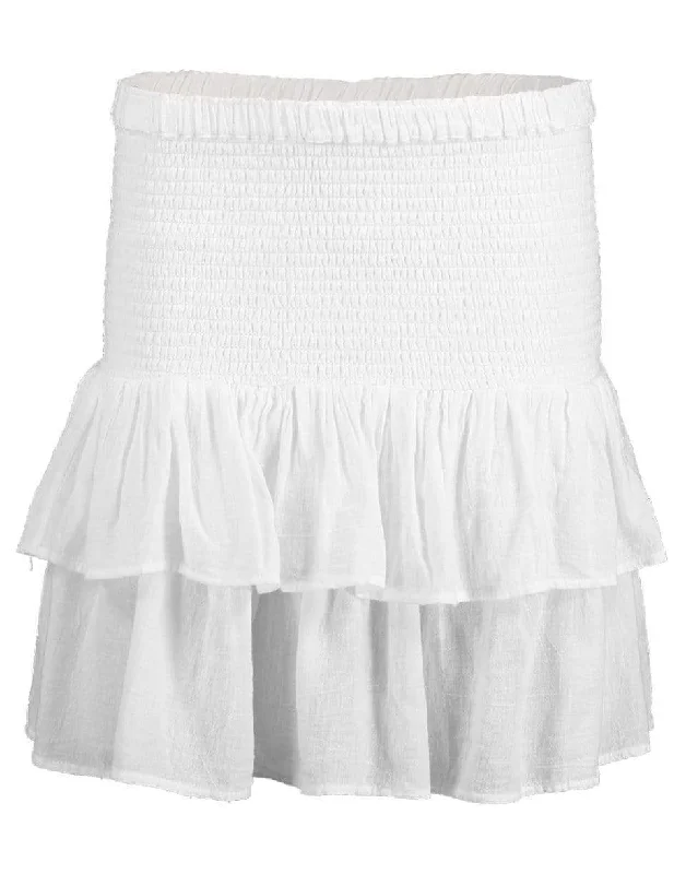 Durable skirts for long-lasting wardrobe staples -White Pixie Skirt