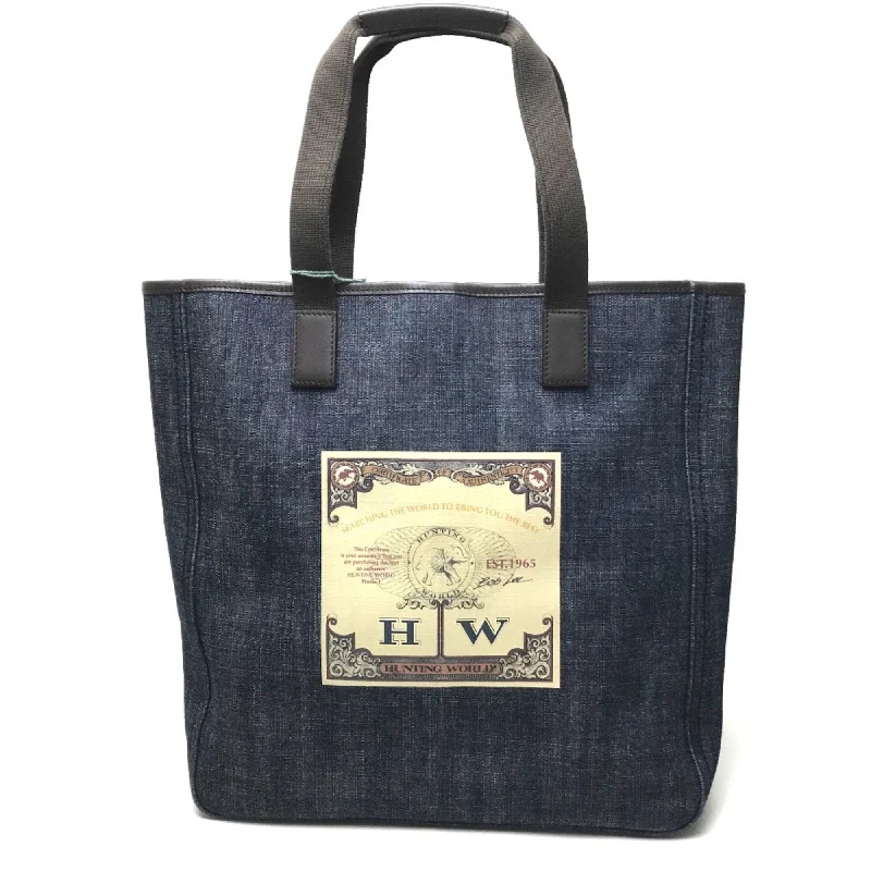 Handle bags with durable hemp for sustainability -Hunting World   Tote Bag (Pre-Owned)