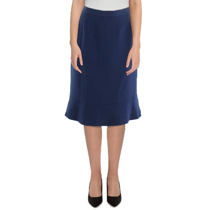 Modern Dresses for Trendy -Le Suit Womens Plus Solid  A-Line Skirt