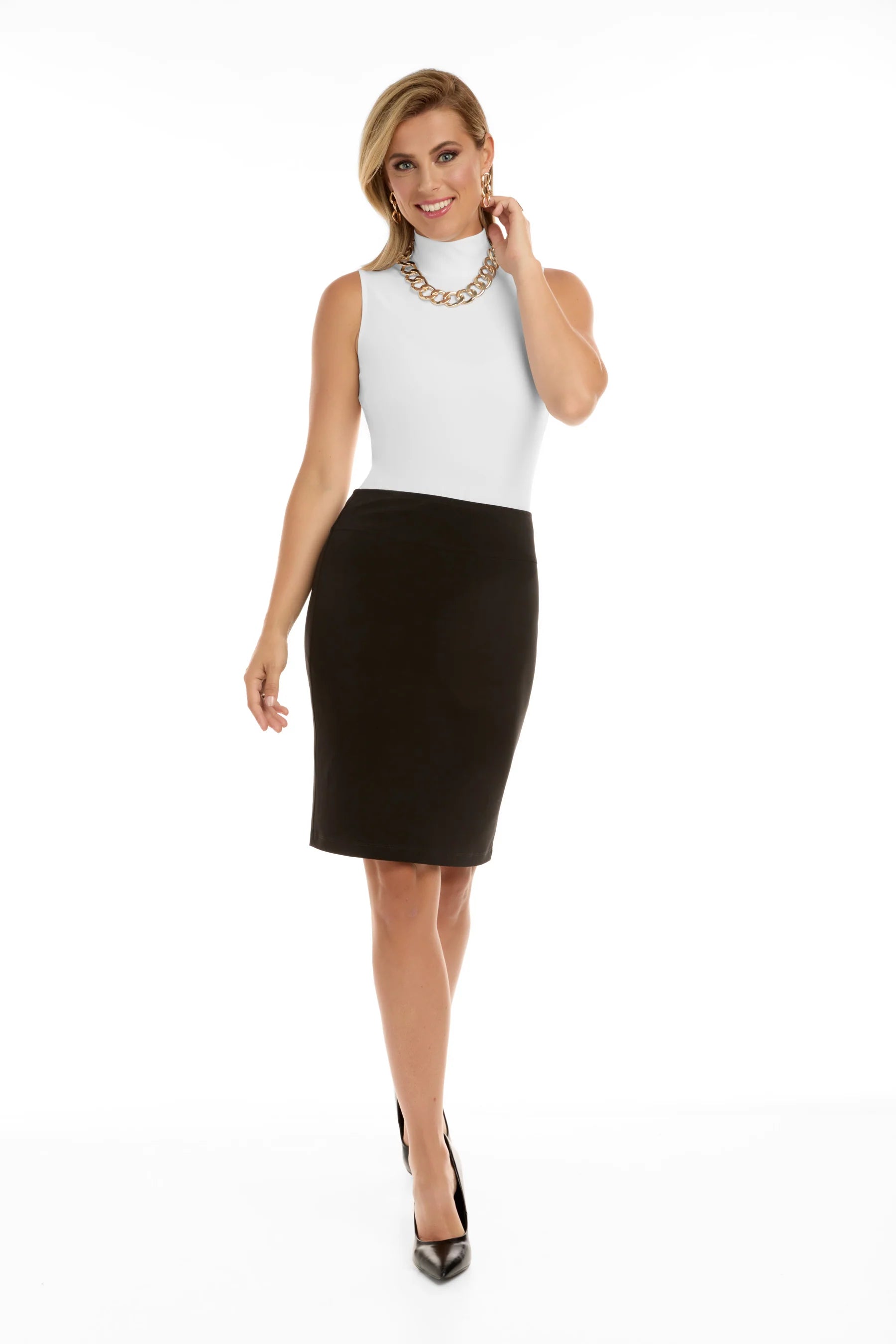 A-line Dresses for Flattering -Classic Knit Mini Skirt