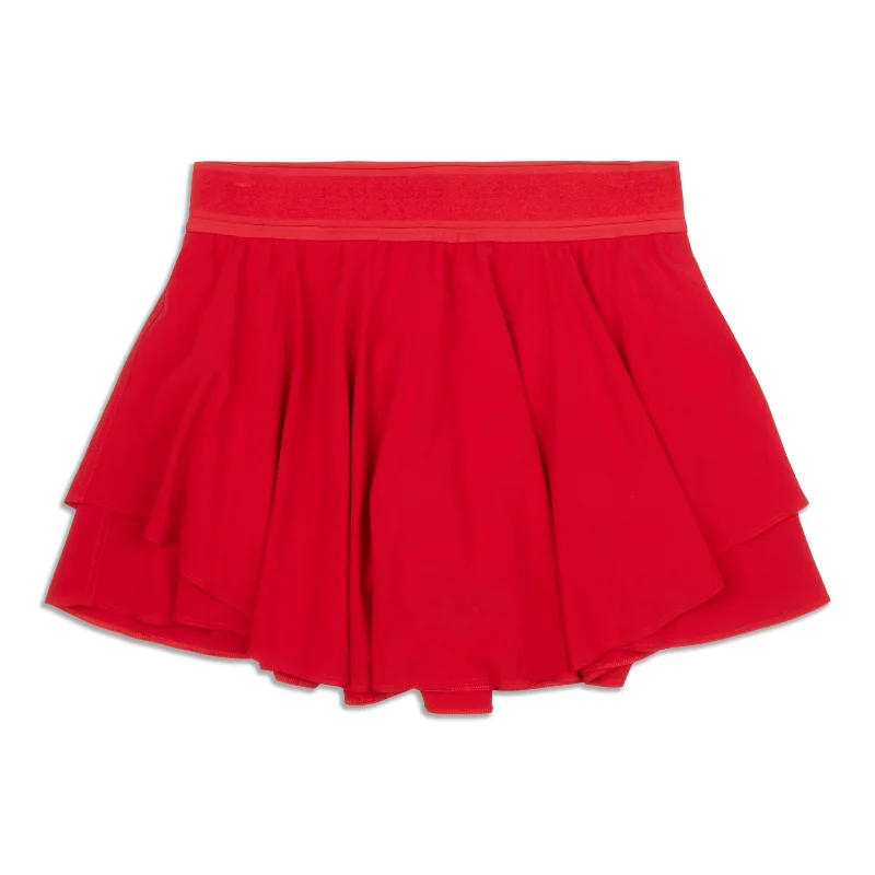 Flowy skirts for relaxed vacation wear -Court Rival High-Rise Skirt Long - Resale