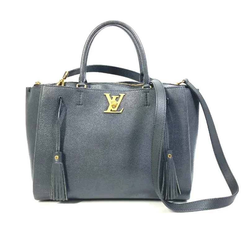 Handle bags with artistic prints for creativity -Louis Vuitton  Leather Tote Bag (Pre-Owned)