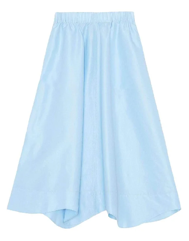 Flowy skirts for effortless beach cover-ups -Crispy Tafetta Skirt