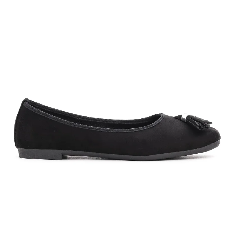 Ladies shoes with breathable uppers stay airy -Black Pumps WN0885