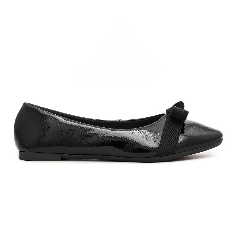 Ladies shoes for everyday wear stay durable -Black Pumps WN0916