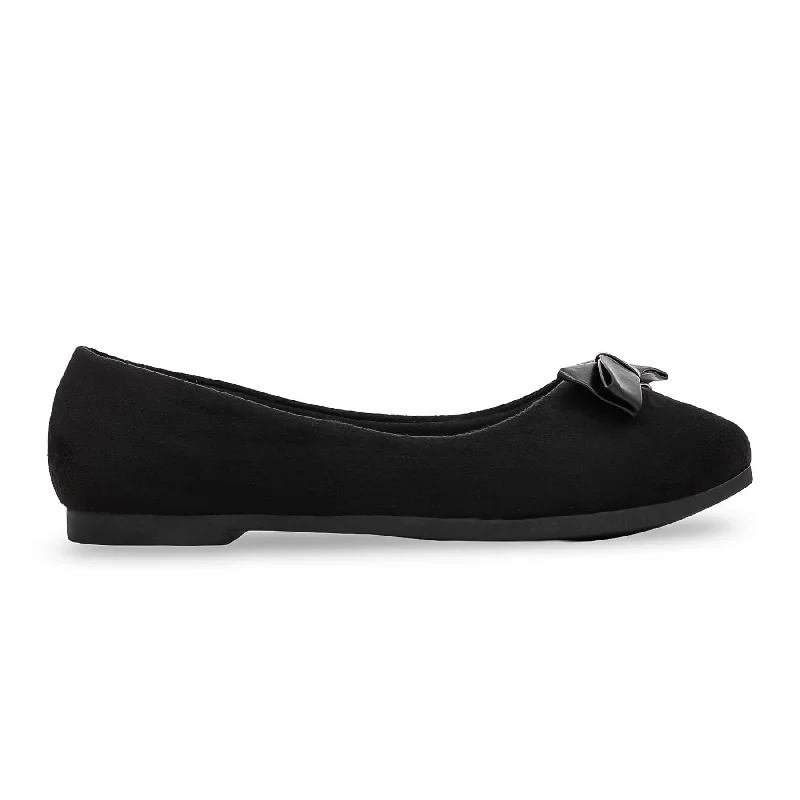 Ladies shoes with high arches support well -Black Pumps WN0961