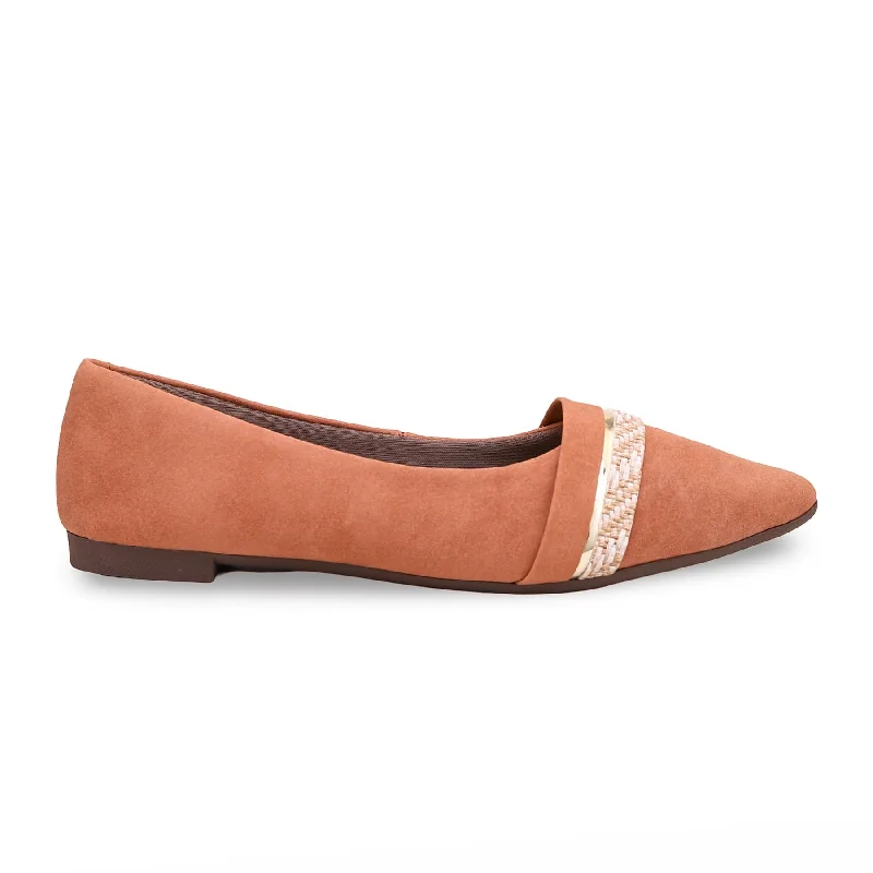 Ladies shoes with bold soles make statements -Brown Pumps WN1053