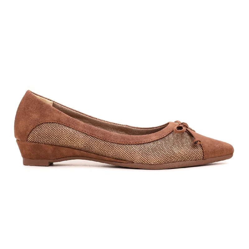 Ladies shoes with flexible soles move freely -Copper Pumps WN0852