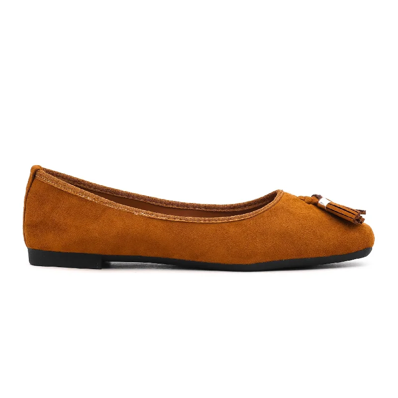 Ladies shoes with arch support ease pain -Mustard Pumps WN0885