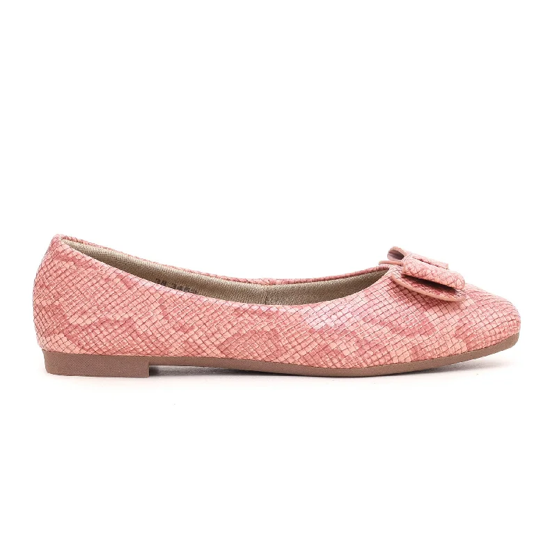 Ladies shoes featuring polka dots are quirky -Pink Pumps WN0875