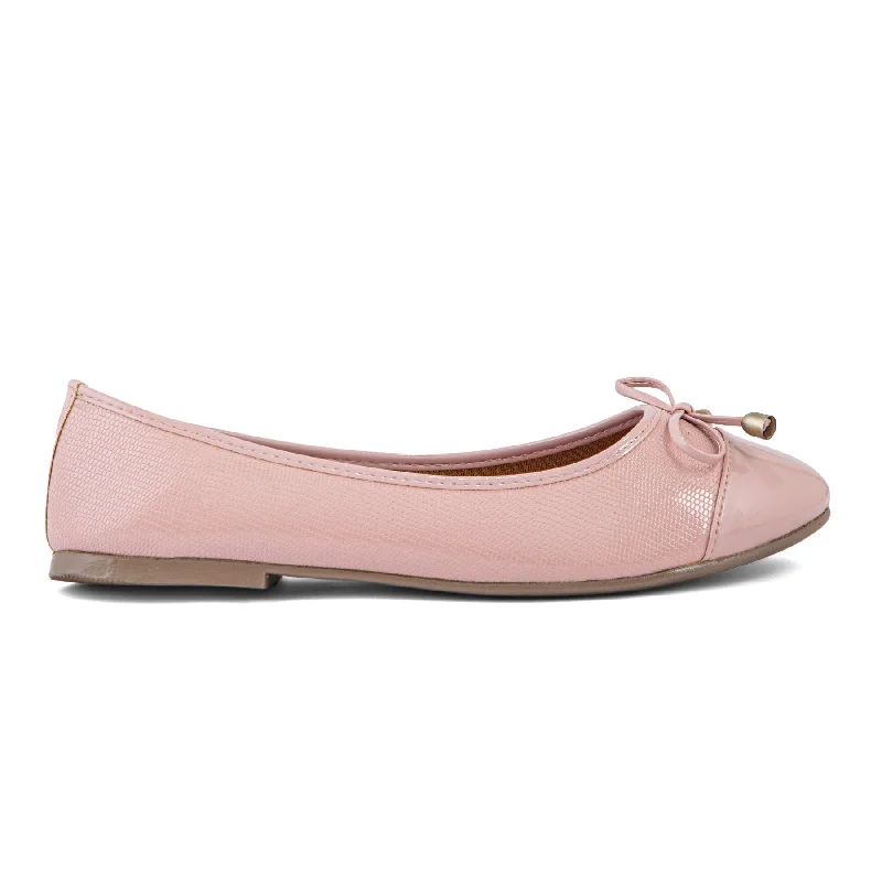 Ladies shoes with cushioned soles feel cozy -Pink Pumps WN1004