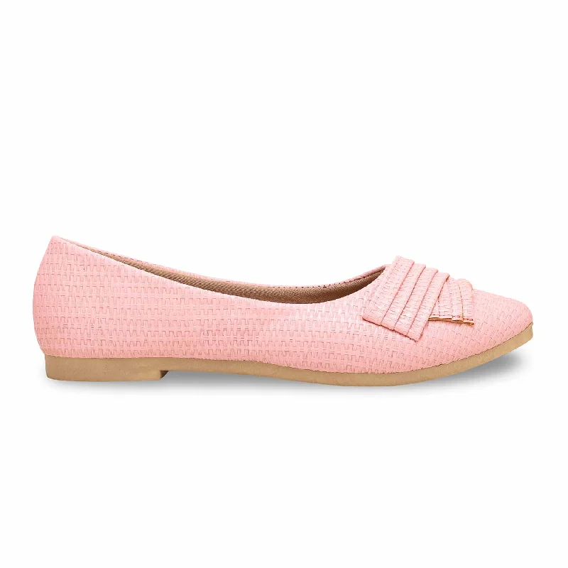 Ladies shoes with breathable linings stay fresh -Pink Pumps WN1080