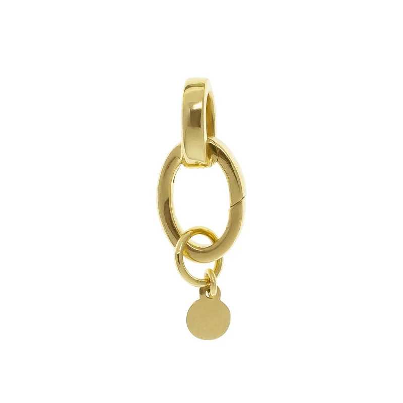 Best necklaces and pendants with vintage lockets for a nostalgic, sentimental look-Anne Sportun 18K Yellow Gold Charm Clasp