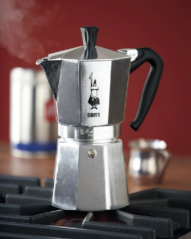 Best necklaces and pendants with sterling silver for an affordable yet stylish choice-Bialetti Moka Stovetop Expresso Maker, 6 Cups