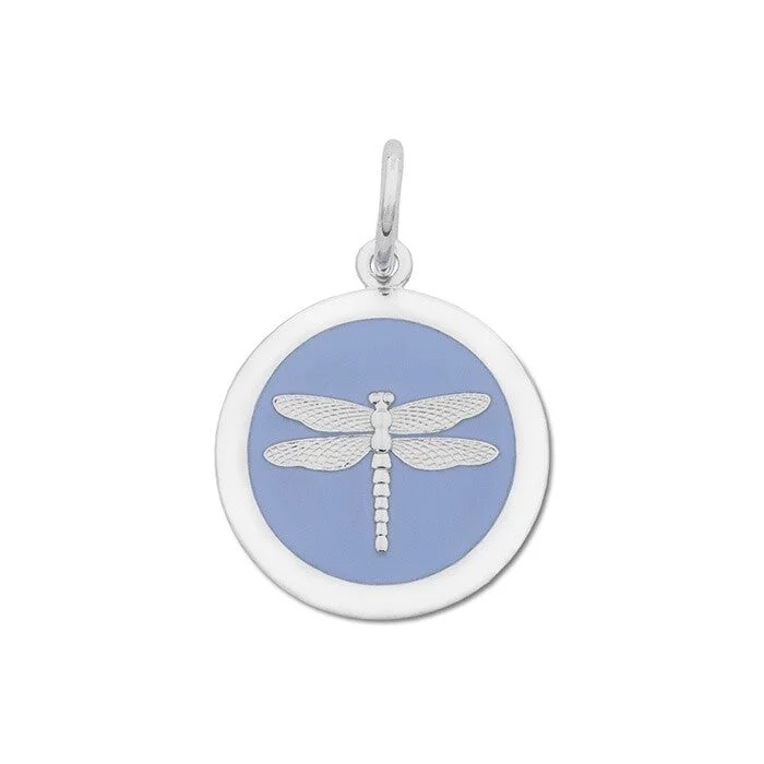 Best necklaces and pendants with vintage lockets for a nostalgic, sentimental look-Dragonfly Lavender