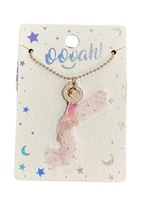 Fashionable necklaces and pendants with birthstones for a personalized gift idea-Oooah!|Ballerina Necklace