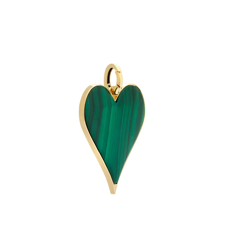 Trendy necklaces and pendants with geometric shapes for a modern aesthetic-Friburgo Heart Pendant