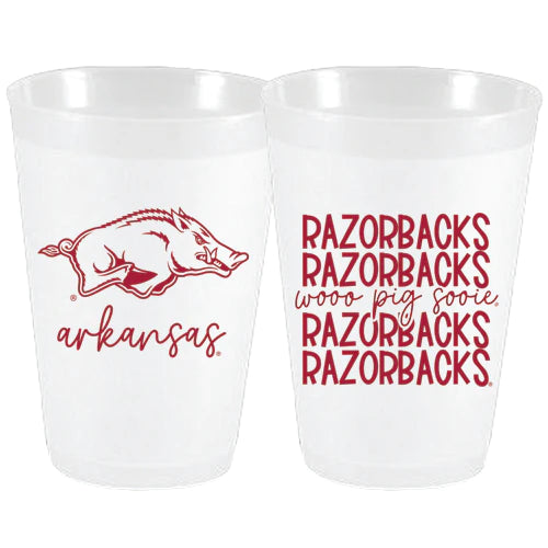 Best necklaces and pendants with adjustable chains for a customizable fit-Sassy Cups | Arkansas-Razorback Mirror FF